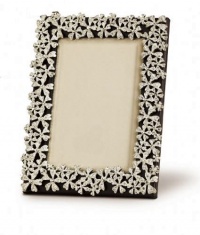 L'Objet Platinum Garland 5 x 7 Picture Frame