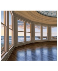 With a wall of windows on the water and angels looking down from above, Ballroom by artist Edward Gordon is truly a little piece of heaven. A room-defining piece for beach homes featuring a clean, gallery-wrap finish. With a wall of windows on the water and angels looking down from above, Ballroom by artist Edward Gordon is truly a little piece of heaven. A room-defining piece for beach homes featuring a clean, gallery-wrap finish.