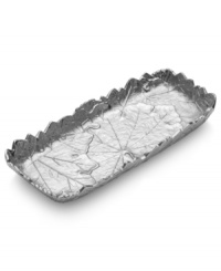 Petal to the metal. Mikasa's rectangular Botanical Flower platter creates a fresh presentation with lifelike texture and shaping in radiant nickel plate. Petal to the metal. Mikasa's rectangular Botanical Flower platter creates a fresh presentation with lifelike texture and shaping in radiant nickel plate.