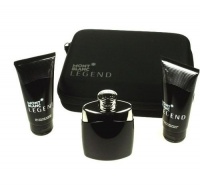 Mont Blanc Legend By Mont Blanc for Men 3 Piece Set: 3.3 Oz Eau De Toilette Spray + 3.3 Oz After Shave Balm + 3.3 Oz All Over Shower Gel Mont Blanc Legend By Mont Blanc for Men 3 Piece Set: 3.3 Oz Eau De Toilette Spray + 3.3 Oz After Shave Balm + 3.3 Oz All Over Shower Gel