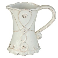 Pretty floral patterns pay homage to the beauty of some of the world's most famous gardens in a variety of floral patterns. This Jardins Du Monde Folie pitcher is a great addition to your table, set with wit and style. Pretty floral patterns pay homage to the beauty of some of the world's most famous gardens in a variety of floral patterns. This Jardins Du Monde Folie pitcher is a great addition to your table, set with wit and style.
