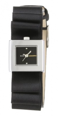 BCBGMAXAZRIA Women's BG6339 Analog Eclectic Mini Plisse' Black Dial Watch BCBGMAXAZRIA Women's BG6339 Analog Eclectic Mini Plisse' Black Dial Watch