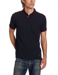 Ben Sherman Men's Short Sleeve Tipped Collar Pique Polo Shirt Ben Sherman Men's Short Sleeve Tipped Collar Pique Polo Shirt