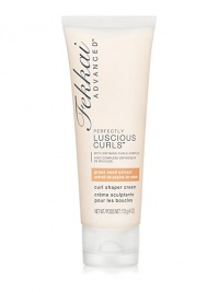 Smoothes and define curls while keeping frizz at bay. The result, long lasting luscious, shiny curls that won't let you down. For best results: Apply to towel dried hair. Shape and define curls with fingers and let air dry or dry with a diffuser. 4 oz. Smoothes and define curls while keeping frizz at bay. The result, long lasting luscious, shiny curls that won't let you down. For best results: Apply to towel dried hair. Shape and define curls with fingers and let air dry or dry with a diffuser. 4 oz.