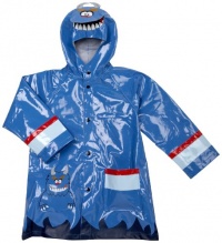 Western Chief Toddler/Little Kid Monster Rain Jacket,Medium Blue,4-5 Toddler Western Chief Toddler/Little Kid Monster Rain Jacket,Medium Blue,4-5 Toddler
