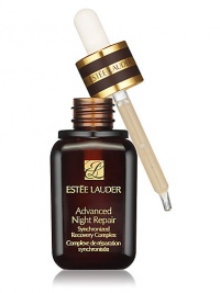 See a dramatic reduction in the visible signs of aging. Inspired by groundbreaking DNA research, Estée Lauder revolutionizes repair: use this age-defying serum every day and help continuously repair the appearance of past damage caused by every major environmental assault. Exclusive Chronolux Technology synchronizes to skin's needs to help support the optimal performance of its natural repair and protective processes. Now see younger, healthier looking skin today and tomorrow. 3.4 oz. See a dramatic reduction in the visible signs of aging. Inspired by groundbreaking DNA research, Estée Lauder revolutionizes repair: use this age-defying serum every day and help continuously repair the appearance of past damage caused by every major environmental assault. Exclusive Chronolux Technology synchronizes to skin's needs to help support the optimal performance of its natural repair and protective processes. Now see younger, healthier looking skin today and tomorrow. 3.4 oz.