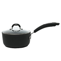 Designed for exceptionally fast and efficient cooking, this durable forged-aluminum sauce pan from Ballarini features four layers of non-stick coating for a lifetime's worth of reliable performance. Its patented stainless induction base is suitable for all types of stoves, and an ergonomically designed stay-cool handle makes it comfortable to use and easy to clean.