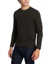 Calvin Klein Sportswear Men's Utilitarian Long Sleeve Crew Neck Slub Jersey