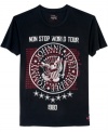 Don't leave your casual style sedated. This Ramones rock t-shirt from RIFF shreds your basics.