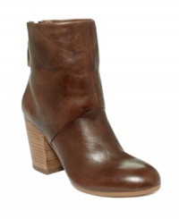 Walk along in style with BCBGeneration's Riviera booties. They feature a smooth round toe, a clean shaft, and a walkable stacked heel. Walk along in style with BCBGeneration's Riviera booties. They feature a smooth round toe, a clean shaft, and a walkable stacked heel.