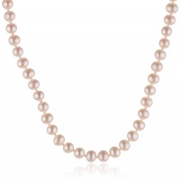 Baby Freshwater Cultured Pearl Necklace with 14k Yellow Gold (4.5mm ), 13