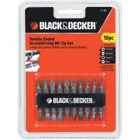 Black & Decker 71-081 Double Ended Screwdriving Bit Set, 10-Piece Black & Decker 71-081 Double Ended Screwdriving Bit Set, 10-Piece