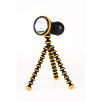 Joby Gorillatorch Adjustable and Flexible Tripod Flashlight, Orange Joby Gorillatorch Adjustable and Flexible Tripod Flashlight, Orange