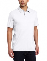 Calvin Klein Sportswear Men's Short Sleeve 3 Button 60S/1 Interlock 2X2 Rib Polo Calvin Klein Sportswear Men's Short Sleeve 3 Button 60S/1 Interlock 2X2 Rib Polo