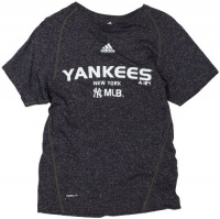 MLB New York Yankees Short Sleeve Heathered Boys' MLB New York Yankees Short Sleeve Heathered Boys'