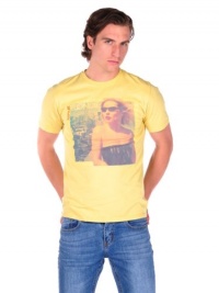 Chaser Mens Blondie Rapture Tee - Yellow - Small