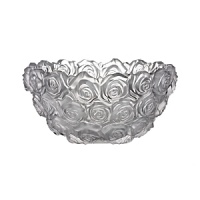 The couture designer Monique Lhuillier celebrates her creative collaboration with Waterford Crystal with the Sunday Rose Collection. Inspired by her iconic Sunday Rose wedding gown, this sculptural bowl recalls a bountiful bouquet of roses in full bloom. The couture designer Monique Lhuillier celebrates her creative collaboration with Waterford Crystal with the Sunday Rose Collection. Inspired by her iconic Sunday Rose wedding gown, this sculptural bowl recalls a bountiful bouquet of roses in full bloom.