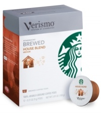 Reroute your coffee run. Now available at your countertop, this House blend is a Starbucks fan favorite. Littered with rich notes of deep roasted flavor, each cup unfolds a woody profile highlighted by hints of incredible sweetness. Reroute your coffee run. Now available at your countertop, this House blend is a Starbucks fan favorite. Littered with rich notes of deep roasted flavor, each cup unfolds a woody profile highlighted by hints of incredible sweetness.