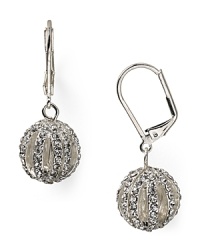A jewel box treasure for now and forever, these open drop earrings are dressed up in a rim of pristine pavé crystals. From Lauren Ralph Lauren. A jewel box treasure for now and forever, these open drop earrings are dressed up in a rim of pristine pavé crystals. From Lauren Ralph Lauren.