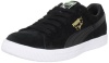 PUMA Clyde Script Lace-Up Fashion Sneaker,Black/Black,7 US/8.5 D US