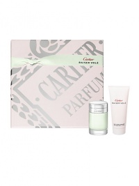 Set includes: Baiser Vole eau de toilette, 1.6 oz. and body lotion, 1.6 oz. Set includes: Baiser Vole eau de toilette, 1.6 oz. and body lotion, 1.6 oz.