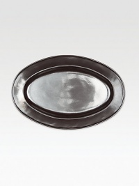 A historically beautiful aesthetic without the need to polish, Juliska's oven-to-table pewter stoneware is ever-gleaming and endlessly chic.Stoneware ceramicDishwasher safe15 X 10Imported A historically beautiful aesthetic without the need to polish, Juliska's oven-to-table pewter stoneware is ever-gleaming and endlessly chic.Stoneware ceramicDishwasher safe15 X 10Imported
