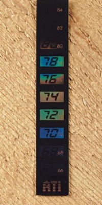 Horizontal Aquarium Thermometer Horizontal Aquarium Thermometer