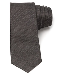 A subtle stripe design enhances your look in plush Italian silk, a luxurious offering from Armani Collezioni. A subtle stripe design enhances your look in plush Italian silk, a luxurious offering from Armani Collezioni.