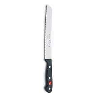 For nearly two centuries, Wüsthof has been crafting exceptionally strong, sharp and balanced cutlery. Forged in Germany from one piece of steel, each Wüsthof knife boasts superlative precision. Easily slicing through hard or soft bread, it offers outstanding comfort, control and durability. For nearly two centuries, Wüsthof has been crafting exceptionally strong, sharp and balanced cutlery. Forged in Germany from one piece of steel, each Wüsthof knife boasts superlative precision. Easily slicing through hard or soft bread, it offers outstanding comfort, control and durability.