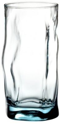 Bormioli Rocco Sorgente Cooler Glasses, Set of 4, Gift Boxed, Blue Bormioli Rocco Sorgente Cooler Glasses, Set of 4, Gift Boxed, Blue