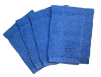 Calphalon 4-Piece Solid Dish Cloth Set, Blueberry Calphalon 4-Piece Solid Dish Cloth Set, Blueberry