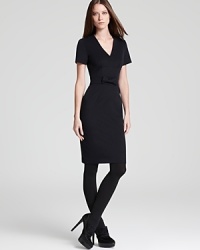 Appointed with femme bow at the waistline, this go-everywhere Burberry London jersey dress is your new wardrobe staple, moving through your schedule with polish and poise. Appointed with femme bow at the waistline, this go-everywhere Burberry London jersey dress is your new wardrobe staple, moving through your schedule with polish and poise.