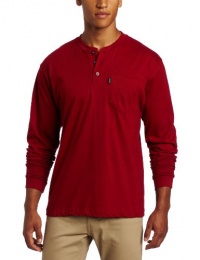Key Industries Men's Long Sleeve Heavyweight 3-Button Pocket Henley Key Industries Men's Long Sleeve Heavyweight 3-Button Pocket Henley