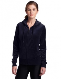 Calvin Klein Performance Women's Basic Solid Velour Hoodie Calvin Klein Performance Women's Basic Solid Velour Hoodie