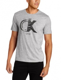 Calvin Klein Sportswear Men's Short Sleeve Logo Graphic Tee, Garrett Heather, 2X-Large Calvin Klein Sportswear Men's Short Sleeve Logo Graphic Tee, Garrett Heather, 2X-Large
