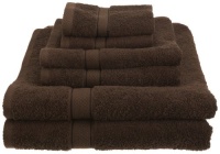 Pinzon Basics 100-Percent Egyptian Cotton 725-Gram 6-Piece Towel Set, Cocoa Pinzon Basics 100-Percent Egyptian Cotton 725-Gram 6-Piece Towel Set, Cocoa