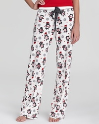 March of the Santa-clad penguins: These festive pants from PJ Salvage will wrap you in the warmth of soft vintage velour. March of the Santa-clad penguins: These festive pants from PJ Salvage will wrap you in the warmth of soft vintage velour.