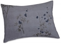Calvin Klein Home Bamboo Flower Standard Sham, Hyacinth Calvin Klein Home Bamboo Flower Standard Sham, Hyacinth