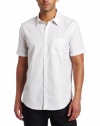 Calvin Klein Sportswear Men's Short Sleeve End On End Plaid Shirt
