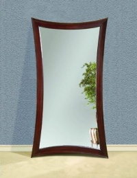Bassett Mirror Co. Hour Glass Leaner Mirror - M2464 Bassett Mirror Co. Hour Glass Leaner Mirror - M2464