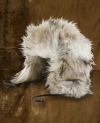 Inspired by braving a bold trek into the wilderness, Denim & Supply Ralph Lauren's haute trapper hat is crafted in ultra-luxe faux fur and finished with sleek leather straps for a stylish touch. Inspired by braving a bold trek into the wilderness, Denim & Supply Ralph Lauren's haute trapper hat is crafted in ultra-luxe faux fur and finished with sleek leather straps for a stylish touch.
