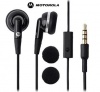 Motorola OEM 3.5mm Stereo Ear Bud Style Hands Free Headset - MOTOROKR EH25 (Black)