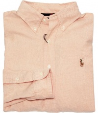 Polo Ralph Lauren Classic-Fit Pinpoint Oxford (XL, Orange) Polo Ralph Lauren Classic-Fit Pinpoint Oxford (XL, Orange)