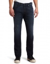 7 For All Mankind Men's Slimmy Slim Straight Leg Jean in Rustic Amber