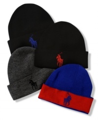 You'll warm up to these iconic winter hats from Polo Ralph Lauren the minute you get them.