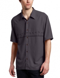 Quiksilver Waterman Men's Tahiti Palms Woven Shirt