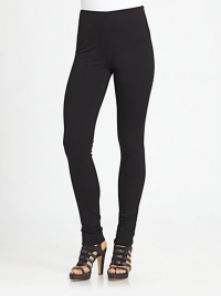 Designed to flatter, these knit pants feature just the right amount of stretch to turn heads.Elasticized waistFlat frontPull-on styleBack seamsInseam, about 3180% viscose/15% nylon/5% elastaneDry cleanImported Model shown is 5'9½ (176cm) wearing US size 4. Designed to flatter, these knit pants feature just the right amount of stretch to turn heads.Elasticized waistFlat frontPull-on styleBack seamsInseam, about 3180% viscose/15% nylon/5% elastaneDry cleanImported Model shown is 5'9½ (176cm) wearing US size 4.