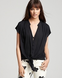 This breezy Soft Joie top is fun to wear now and easy to layer in the weeks and months to come--it's a casual-chic topper with denim and cords. This breezy Soft Joie top is fun to wear now and easy to layer in the weeks and months to come--it's a casual-chic topper with denim and cords.