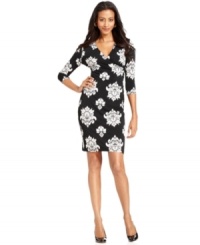 Charter Club's printed dress features a comfy, chic silhouette - perfect for transitioning from the desk to dinner! Charter Club's printed dress features a comfy, chic silhouette - perfect for transitioning from the desk to dinner!