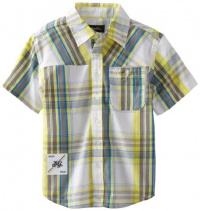 LRG - Kids Boys 2-7 Little Most Lifted Short Sleeve Woven, Buttercup, 6 LRG - Kids Boys 2-7 Little Most Lifted Short Sleeve Woven, Buttercup, 6